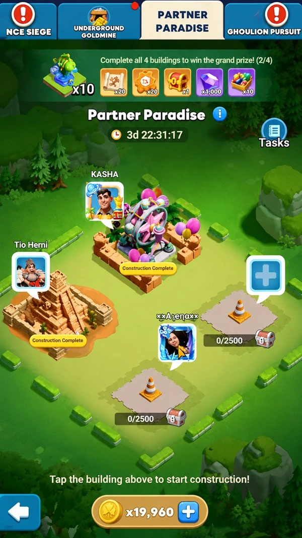 Tiles Survive Precision Blueprint - Partner Paradise Event