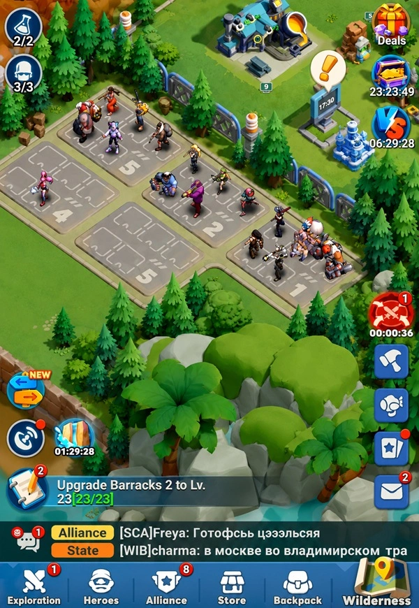 Построение Tiles Survive