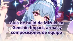 Guía de build de Mizuki en Genshin Impact, armas y composiciones de equipo