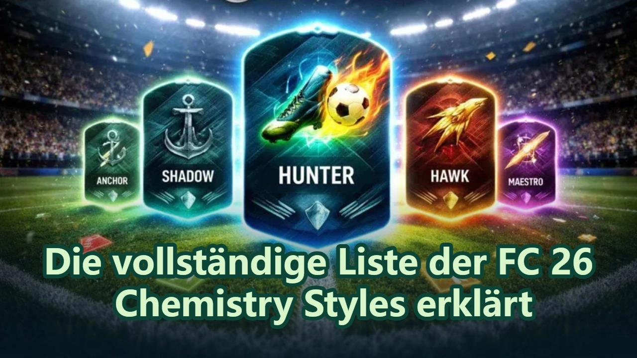 Die vollständige Liste der FC 26 Chemistry Styles erklärt