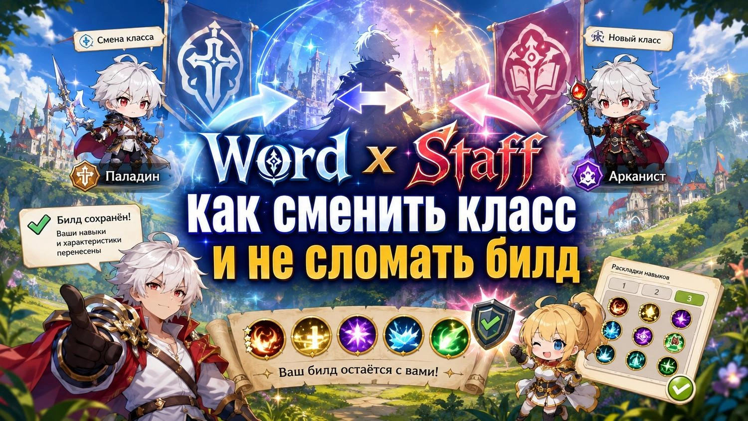 Sword x Staff: как сменить класс и не сломать билд