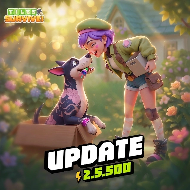Обновление Tiles Survive 2.5.500 с событием Пробуждение драконов, рейдами и наградами