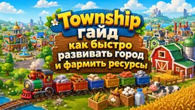 Township гайд: как быстро развивать город и фармить ресурсы