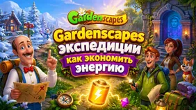Gardenscapes экспедиции: как экономить энергию