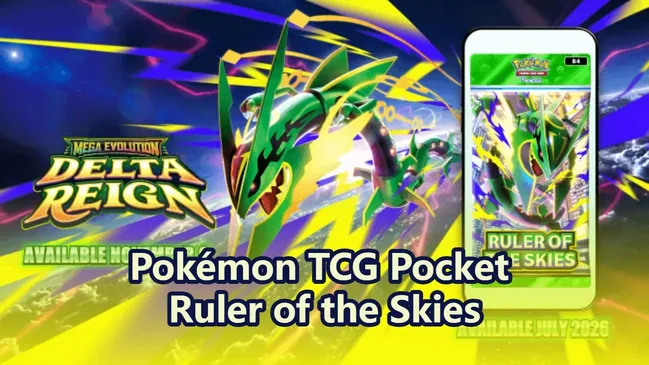 Pokémon TCG Pocket Ruler of the Skies: Mega-Rayquaza-ex-Karte
