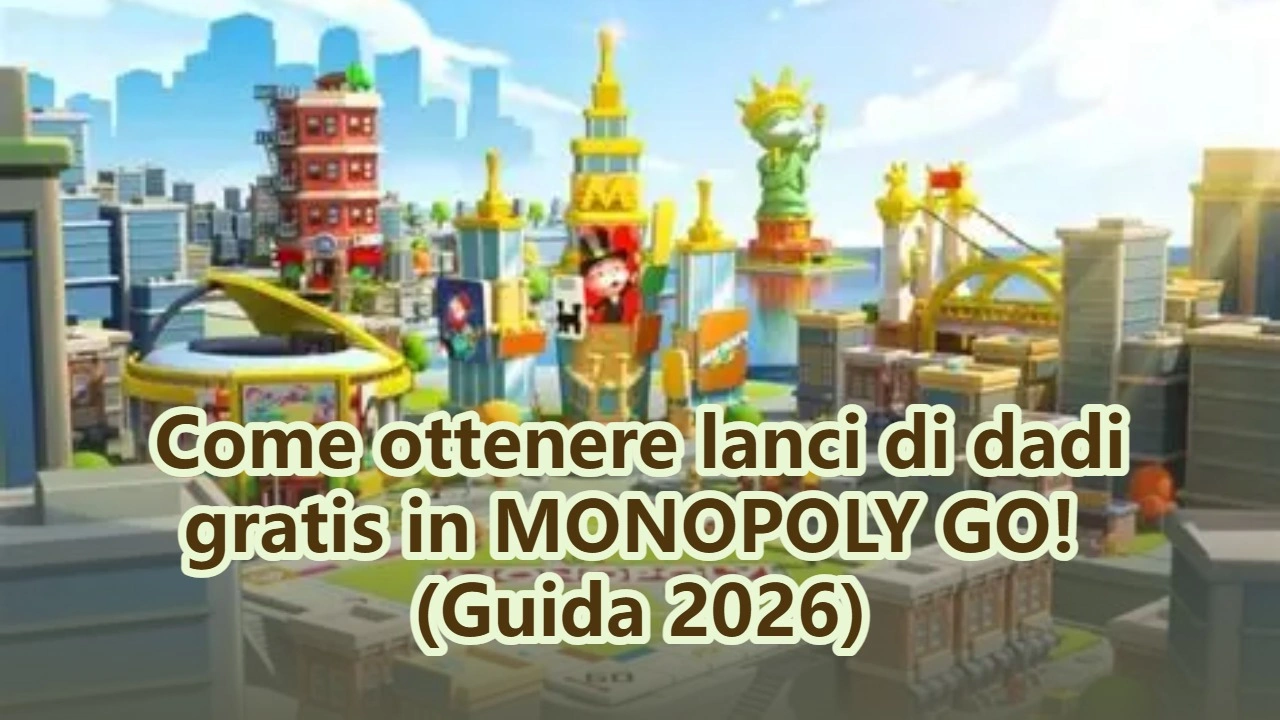 Come ottenere lanci di dadi gratis in MONOPOLY GO! (Guida 2026)