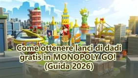 Come ottenere lanci di dadi gratis in MONOPOLY GO! (Guida 2026)