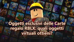 Oggetti esclusivi delle Carte regalo RBLX: quali oggetti virtuali ottieni?