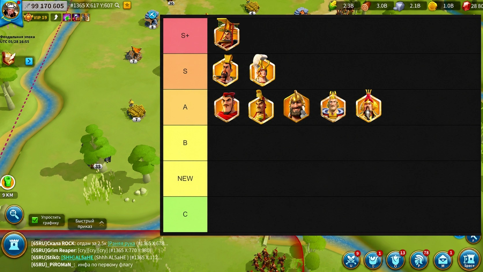Кавалерия Rise of Kingdoms в мете 2026 года и сравнение Артура с Ган Гам Чаном