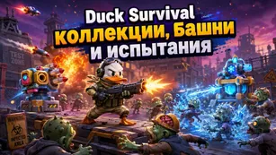 Duck Survival: коллекции, башни и испытания