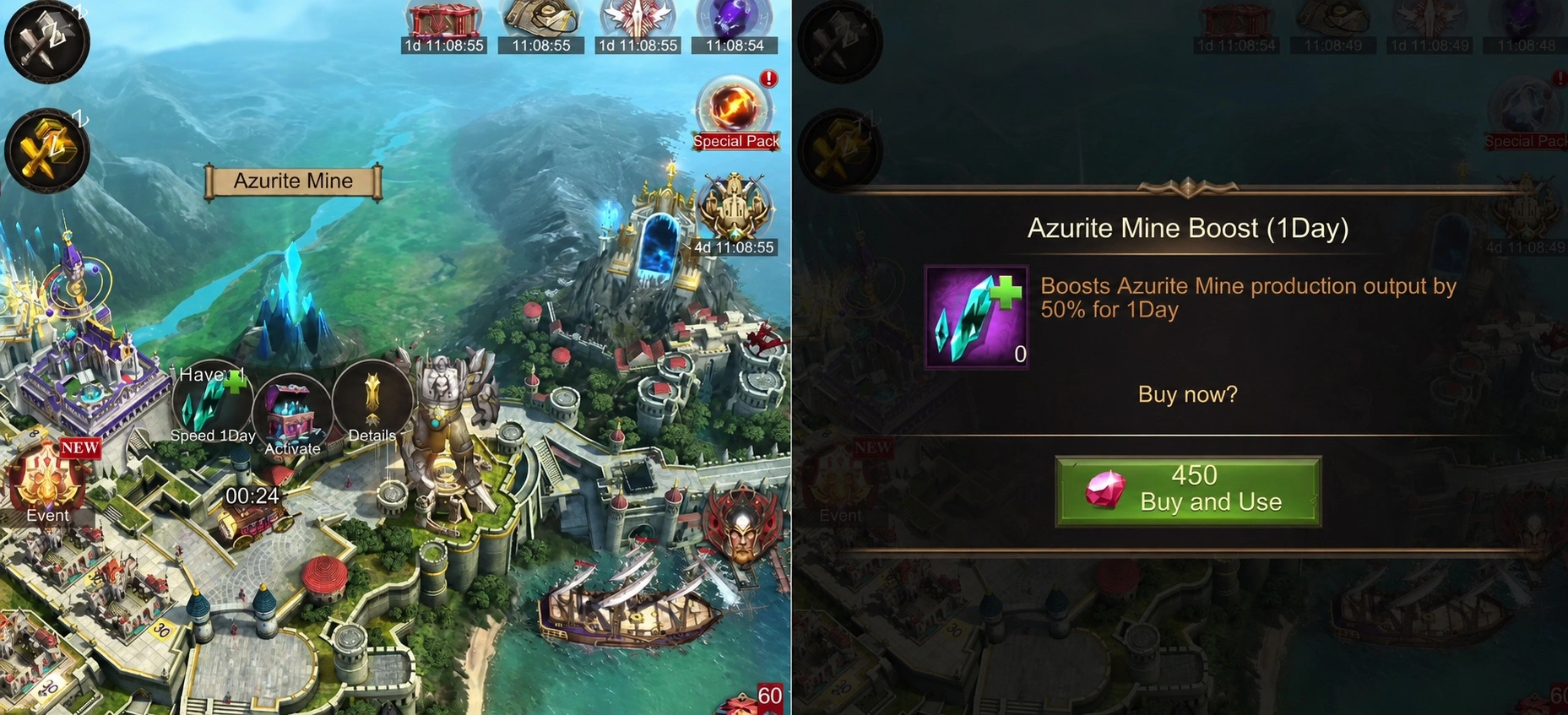 Как фармить Azerite в War and Order фарм Azerite