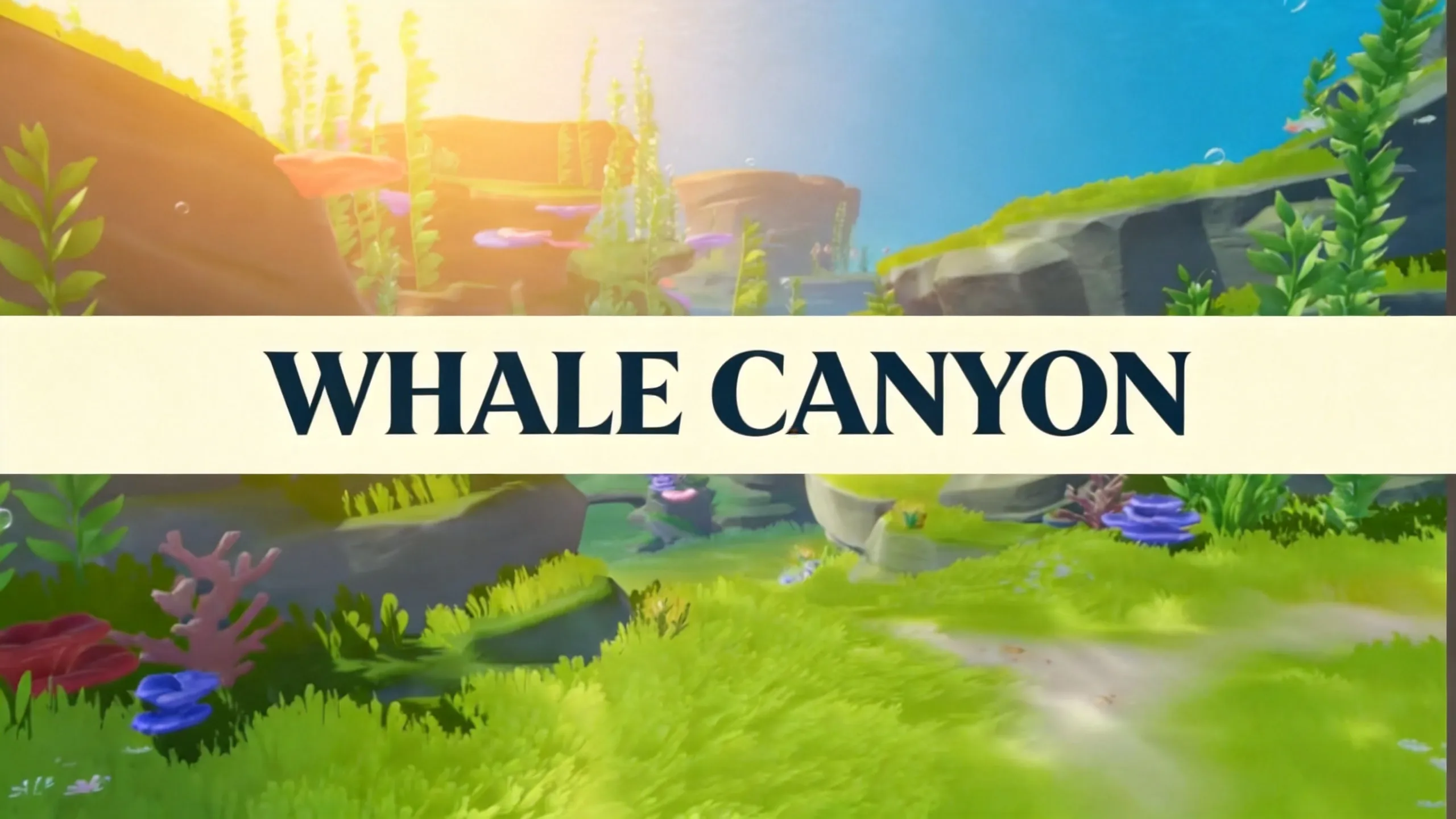 Heartopia Whale Canyon