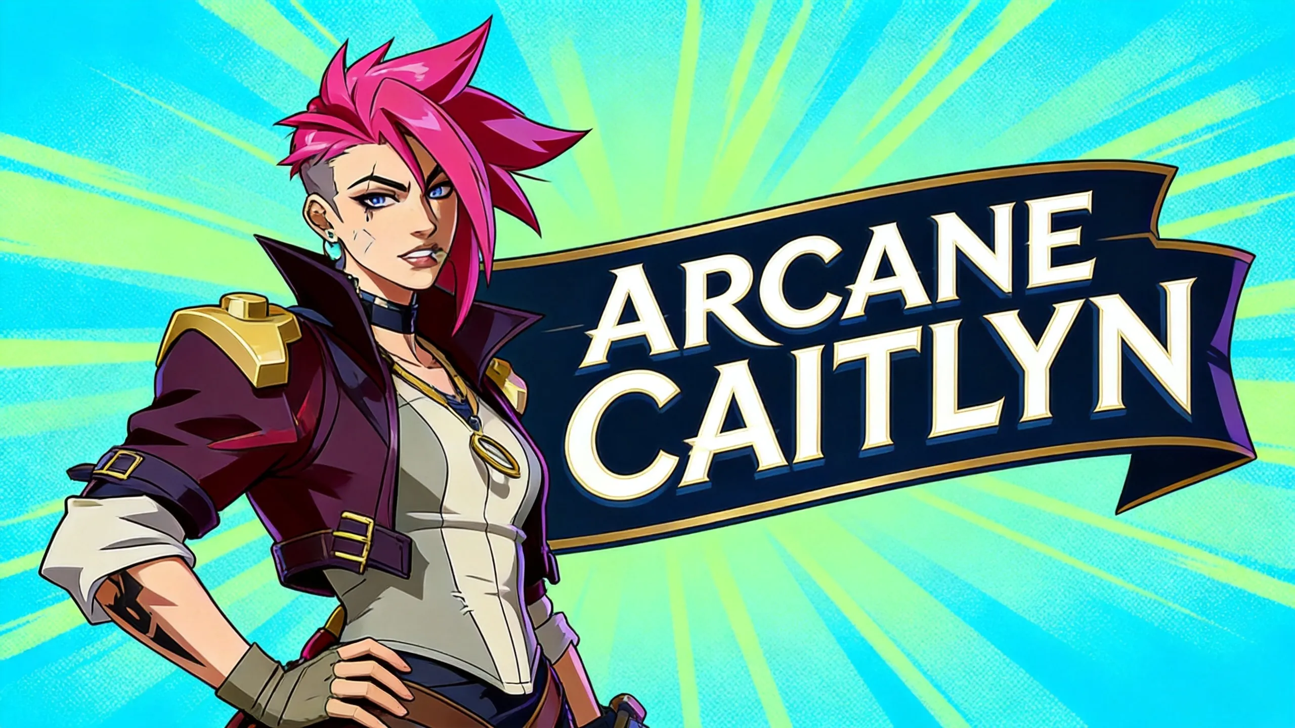 2XKO Arcane Caitlyn skin showcase