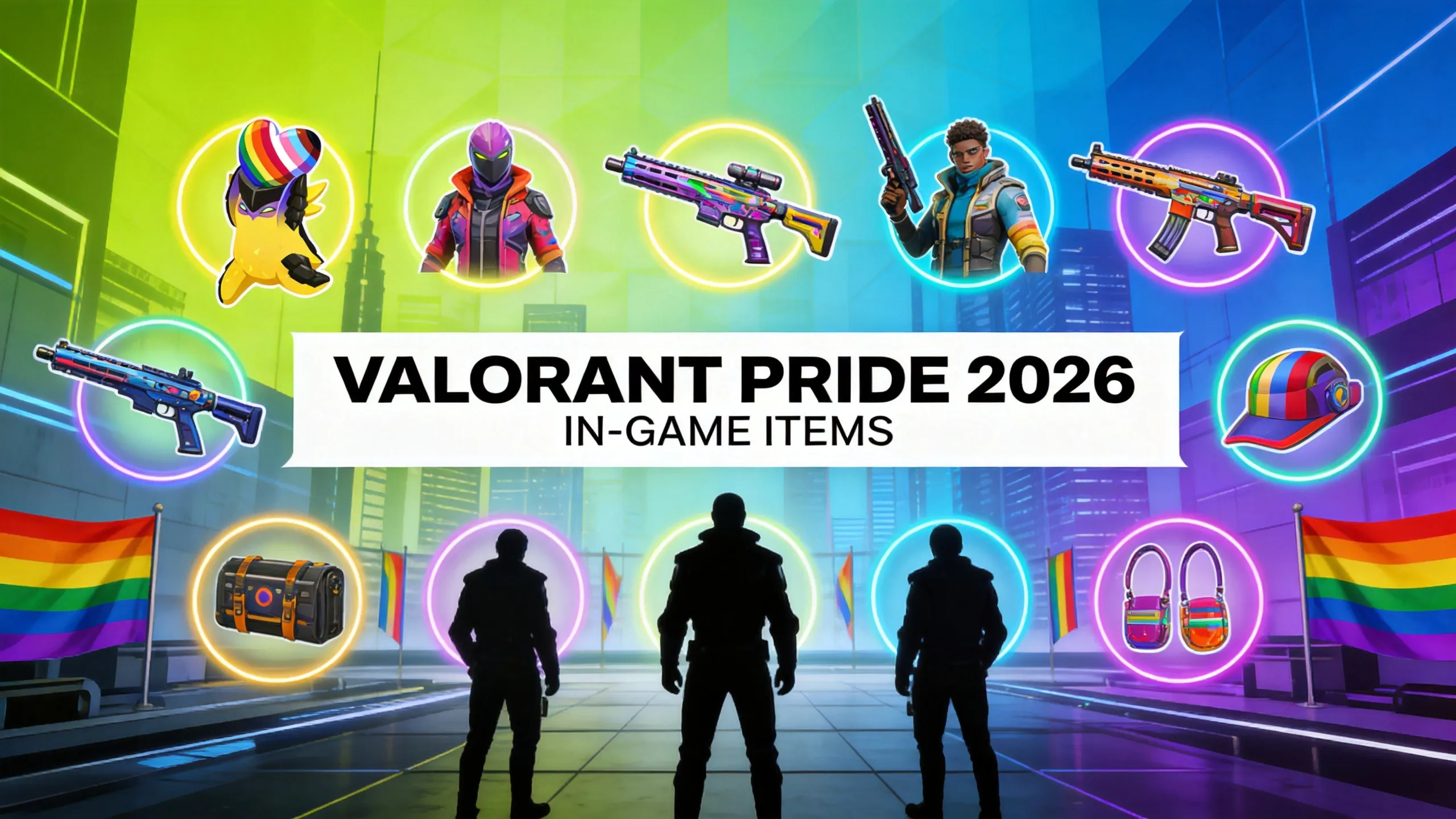 VALORANT Pride 2026 In-Game Items