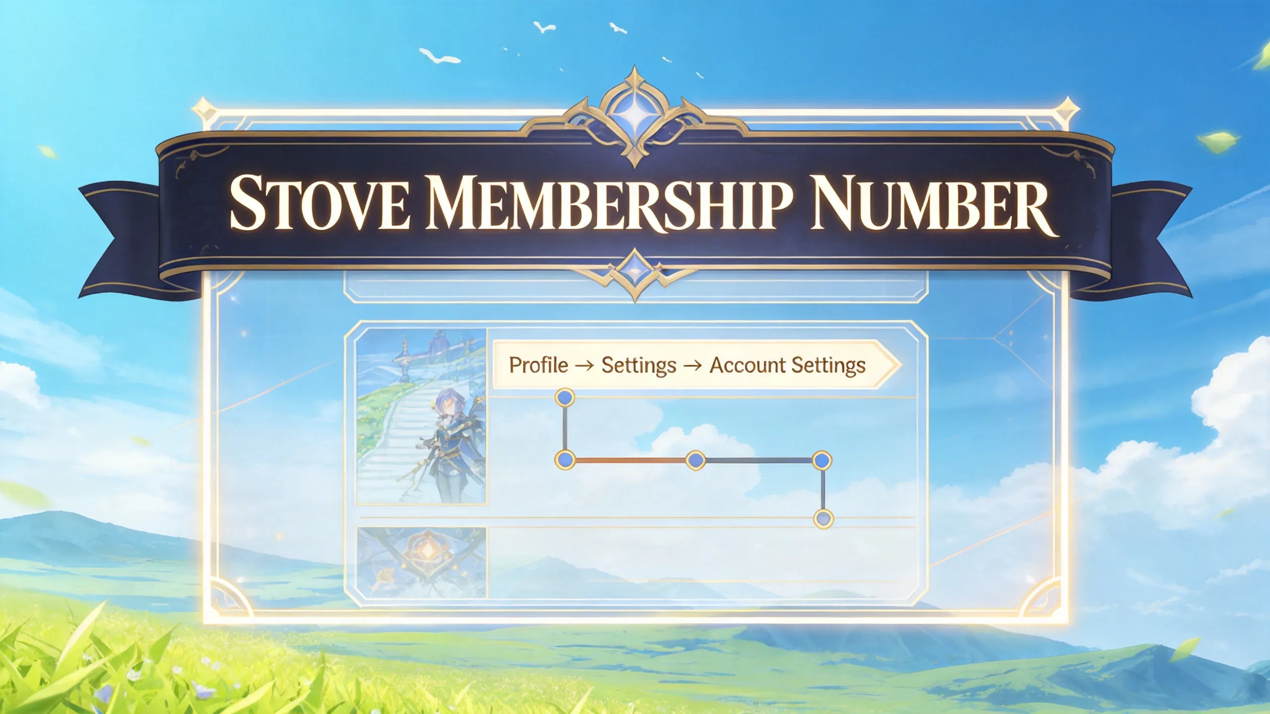 Epic Seven STOVE Membership Number location in account settings