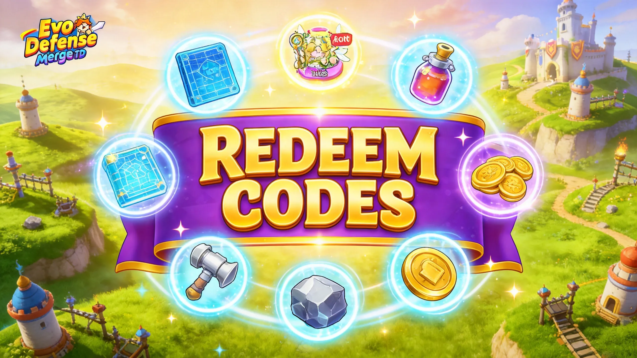 Evo Defense Merge TD Redeem Codes