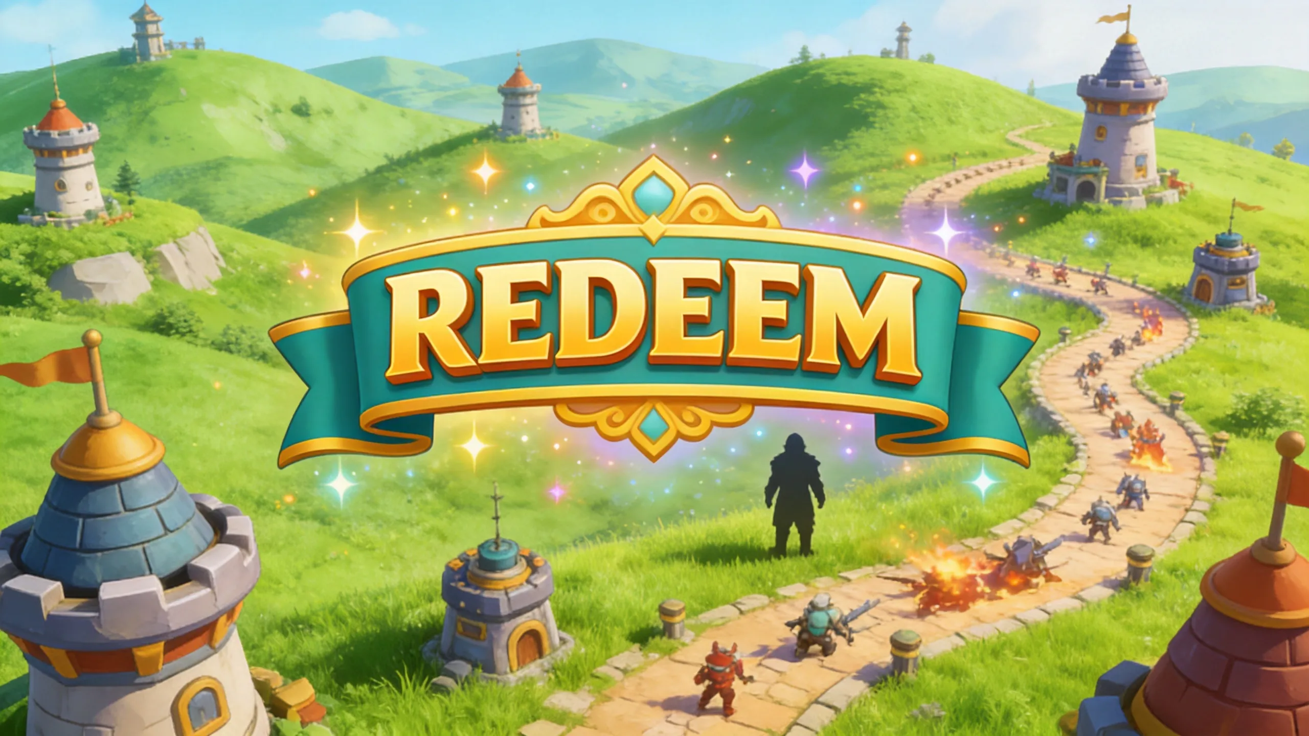 Evo Defense Redeem screen