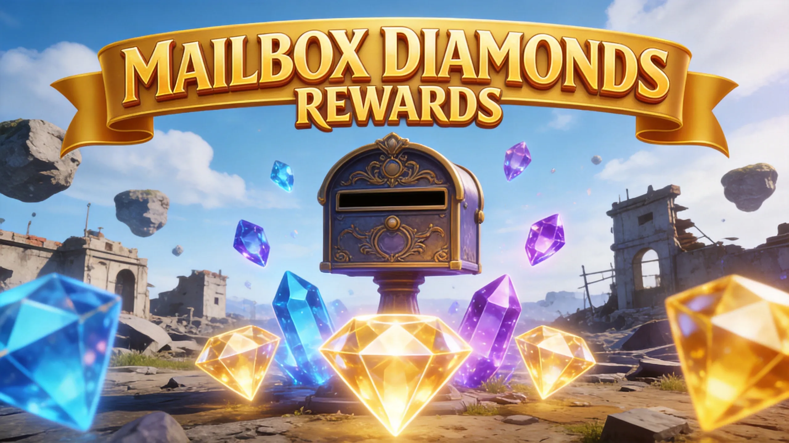 X-Clash mailbox Diamonds rewards