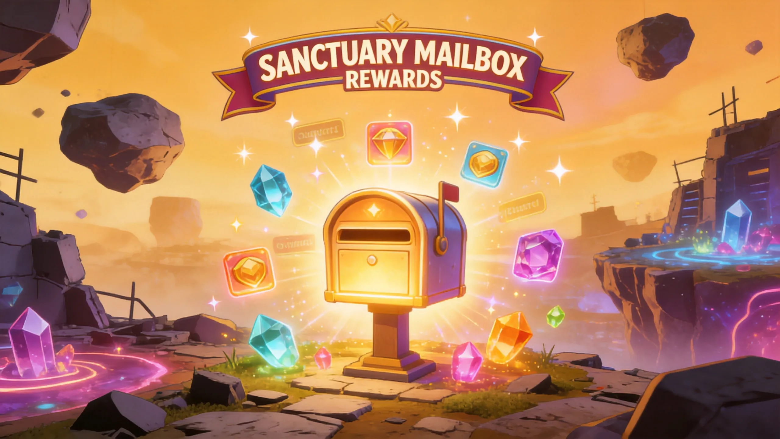 X-Clash Sanctuary mailbox rewards