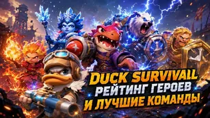 Duck Survival: рейтинг героев и лучшие команды