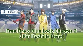 Free Fire x Blue Lock Chapter 2: Rin Itoshi Is Here!