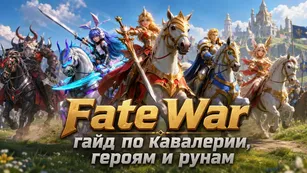 Fate War: гайд по кавалерии, героям и рунам