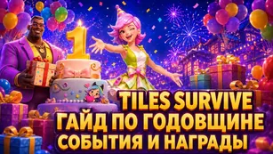 Tiles Survive: гайд по годовщине - события и награды