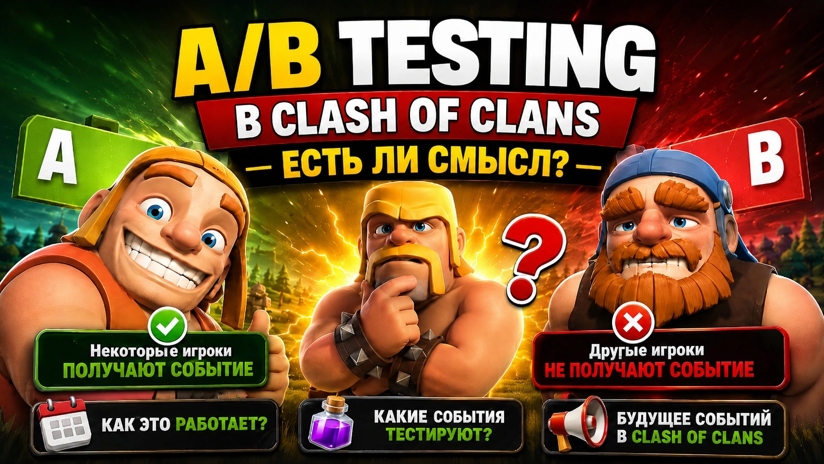 Разработчики обсуждают будущие события Clash of Clans