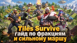 Tiles Survive: гайд по фракциям и сильному маршу 2026