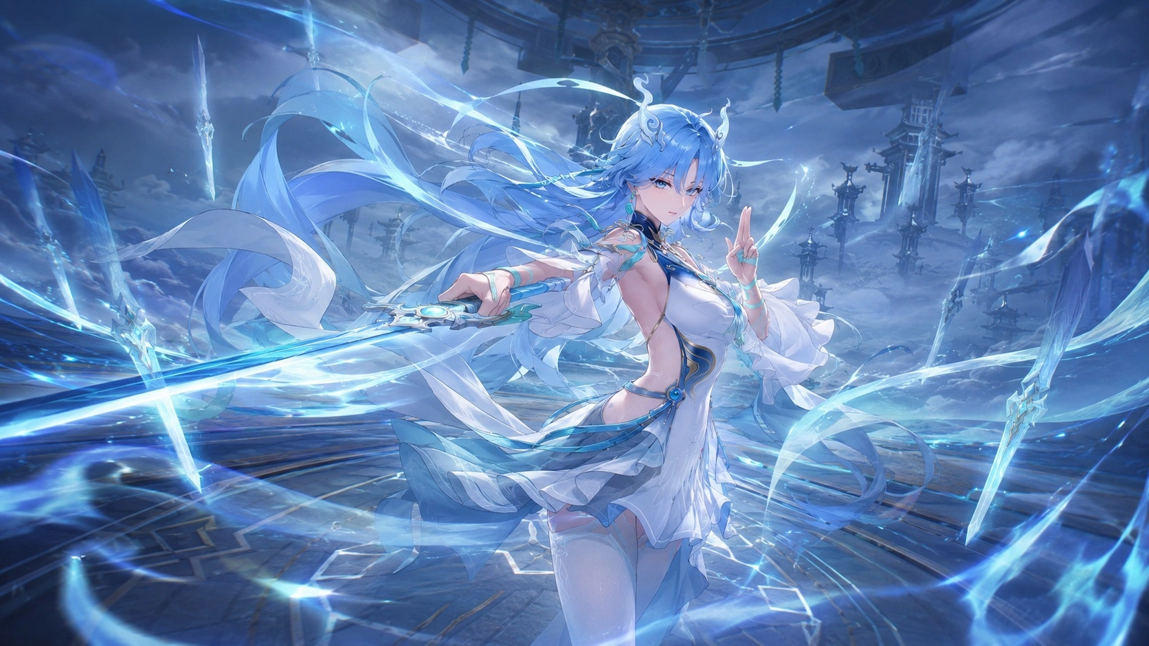 Qingxiao в Wuthering Waves 3.6 как новая мечница
