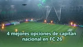 4 mejores opciones de capitán nacional en FC 26 - Nueva evolución de 500k