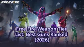 Free Fire Weapon Tier List: Best Guns Ranked (2026)
