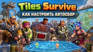 Автосбор в Tiles Survive: как настроить правильно