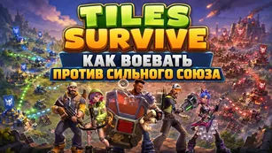 Как воевать против сильного союза в Tiles Survive