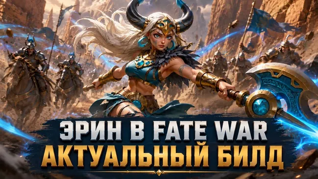 Эрин в Fate War: билд, таланты, руны и лучшие пары