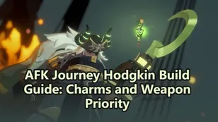 AFK Journey Hodgkin Build Guide: Charms and Weapon Priority