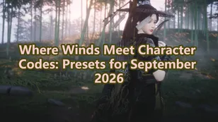 Where Winds Meet Character Codes: Presets for October 2026