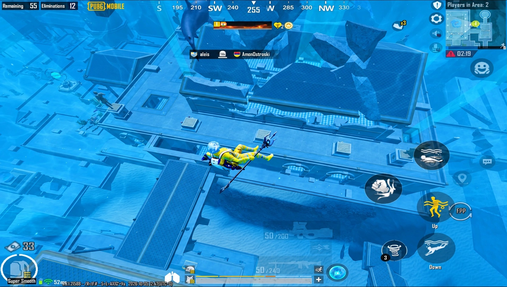 Заброшенные руины, водные призмы и подводные сокровища в Ocean Odyssey PUBG Mobile 4.6.